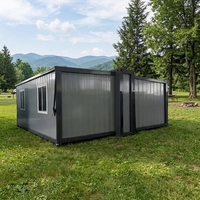 Maison conteneur modulaire préfabriquée de luxe, extensible, pour hôtels et complexes hôteliers, vente en gros en Chine
