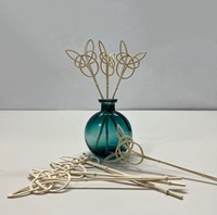 Nouveau Bâton d'aromathérapie en rotin en forme de lapin pour diffusion de parfum, diffuseur de rotin, bâton volatil, décoration d'aromathérapie pour hôtel et maison