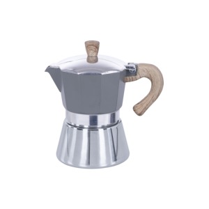 Machine à café Atlantic 3 tasses, compatible induction, en acier inoxydable, pour expresso - Product Image 1
