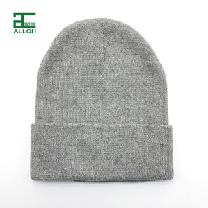 Allch Tùy Chỉnh Bán Buôn Ngư Dân Logo Tái Chế Sợi Acrylic Ấm Đồng Bằng Mùa Đông Mũ Unisex Thể Thao Dài Gân Cuff Đan <span class=keywords><strong>Beanie</strong></span> - Product Image 6