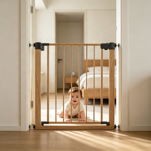 Barriere di Sicurezza Retrattili Senza Foratura per Animali Domestici, Bambini, Neonati e Infanti, per Scale e Corridoi - Product Image 1