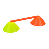 Hauteur 7.5cm Cônes de disque de football Les cônes de disque d'agilité peuvent être personnalisés avec la couleur et le logo sur le disque marqueur