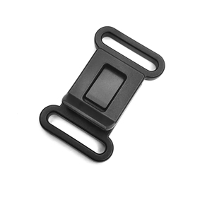 Venta al por mayor de fábrica: Hebilla de seguridad de plástico de 20 mm para cinturón, piezas y accesorios especiales para bolsos, ajuste de correas, hebilla para zapatos de playa - Product Image 3