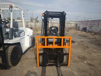 Chariot élévateur diesel Toyota d'occasion de 2.5 à 3 tonnes avec moteur en bon état, grues de boîte de vitesses de pompe à moteur à vendre