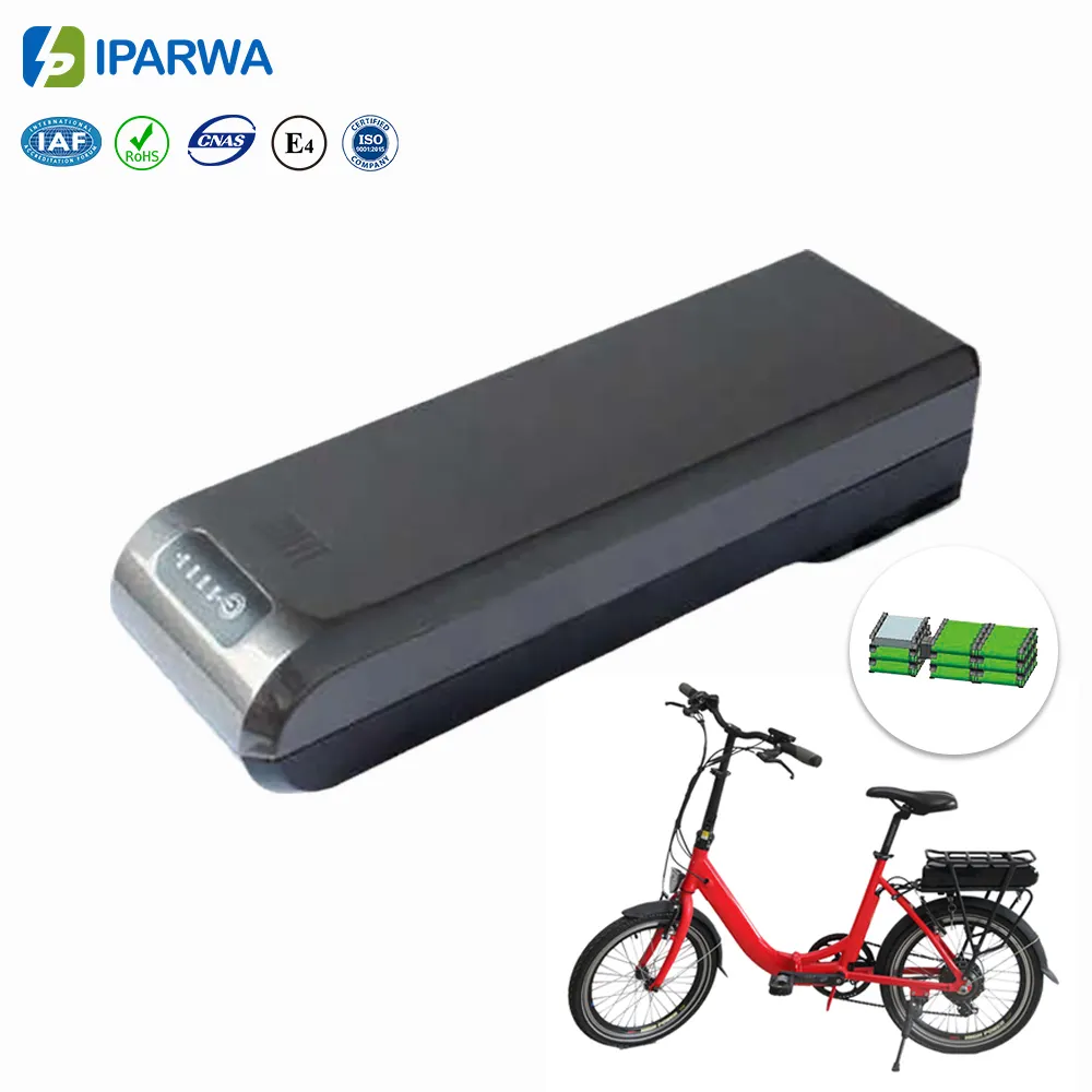 IPARWA Batterie électrique E-Bike Li-On 36v Lithium E-Bike Batterie Scooter électrique E-Bike Batterie Boîtier de boîtier