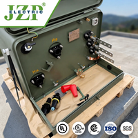 JZP Déploiement Rapide Utilitaire Grade 100-150kVA Monophasé Pad Monté Transformateur Prix Usine pour Alimentation en Zone
