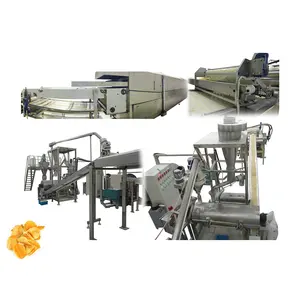 Macchine automatiche per la produzione di patatine fritte industriali/linea di produzione di patatine fritte composte attrezzature per macchinari/prezzo di fabbrica