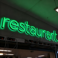 Letrero LED Directo de Fábrica, Letrero Personalizado Económico, Letrero con Letras 3D, Fabricante de Señalización Premium