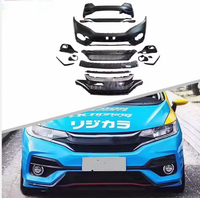 Kit carrosserie RS Style pour Honda Fit : Pare-chocs avant et arrière, jupes latérales et spoiler (2004-2020)