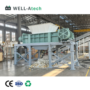 Industrial Double Shaft Shredder for Metal Wood Plastic <strong>Rubber</strong> <strong>Shredding</strong> Recycling Machine With Heavy Medium Mini Style - Product Image 4