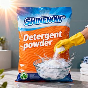 Detergente en Polvo de la Mejor Calidad de Fábrica, Polvo a Granel Sin Enzimas y Sin Fosfatos - Product Image 4