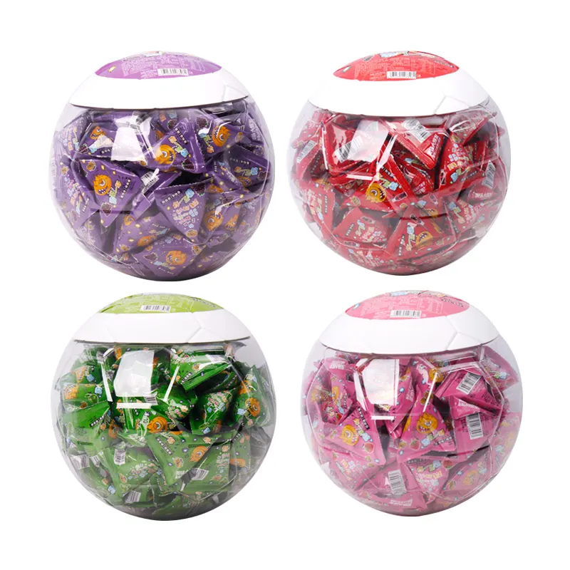 Bonbons popping 3g 80 pièces dans un emballage en boîte étamé multicolore