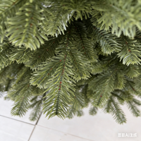 Sapin de Noël Artificiel de Luxe Réaliste en PE/PVC de 2,4 m (8 pieds) sans Odeur pour Décoration Intérieure - Ventes Flash