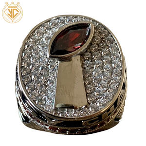 Anillo conmemorativo personalizado de Steelers Packers Cardenales, anillo de campeonato de la NCAA, anillos de campeonato de equipo de voleibol de <span class=keywords><strong>hockey</strong></span> universitario - Product Image 6