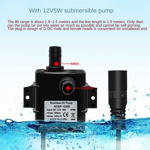 Bomba de Agua Solar Sumergible de 12V CC para Circulación, Filtración y Oxigenación de Estanques de Peces, Sistema de Agua Corriente para Decoración de Jardines - Product Image 4
