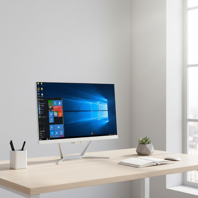 New 27-Inch Frameless Wide Screen Gaming Desktop PC Monitor IPS LCD LED Screen 1920x1080 HDR Android/Linux USB HD Business Stock