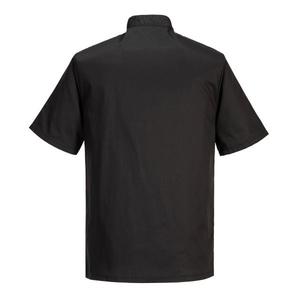 PORTWEST - C733BKRXXL Chaqueta negra de chefs de Cumberland-EAN 5036108177103 CHEFS AND FOOD INDUSTRY WORKWEAR - Product Image 2