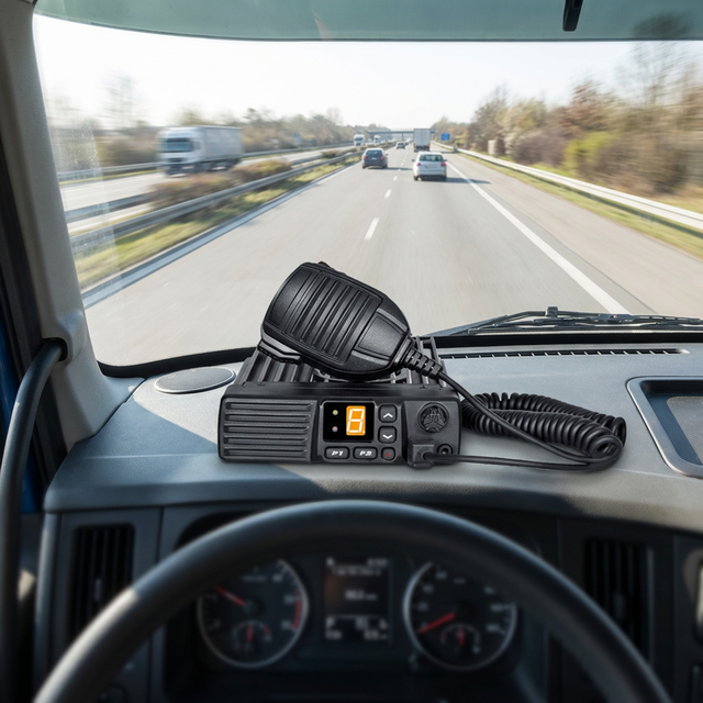MYT-8800 UHF/VHF Vehicle Mounted Mobile Car Radio Walkie Talkie Long Range Two Way Radio 45W/60W 2500-3000mAh Battery