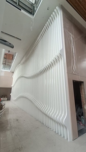 Panel de Pared Divisorio de Habitaciones Moderno de Aluminio, Superficie Anodizada Anticorrosión para Edificios de Oficinas, 70 Pulgadas o Más - Product Image 2