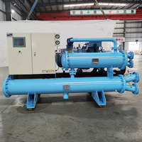 Glycol Refroidisseur à vis industriel refroidi à l'eau