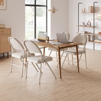 Chaise pliante portable pas chère pour banquets, chaises de restaurant d'extérieur, chaise pliable à cadre métallique pour mariage