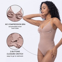 Body Shaper Bodysuit Shapewear Vente en Gros Meilleures Ventes Personnalisé Grande Taille Contrôle Ferme Antibactérien Respirant Post-partum