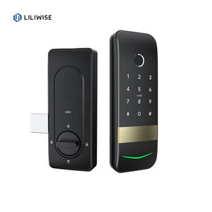 Liliwise ייצור tiya tlock מנעול חשמלי קו wifi כרטיס טביעת אצבע חכם שולי מנעול עם biometrice - Product Image 1