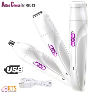 Alta calidad 3 en 1 señoras cuidado Personal <span class=keywords><strong>cuerpo</strong></span> Trimmer impermeable Mini mujer Afeitadora eléctrica - Product Image 1