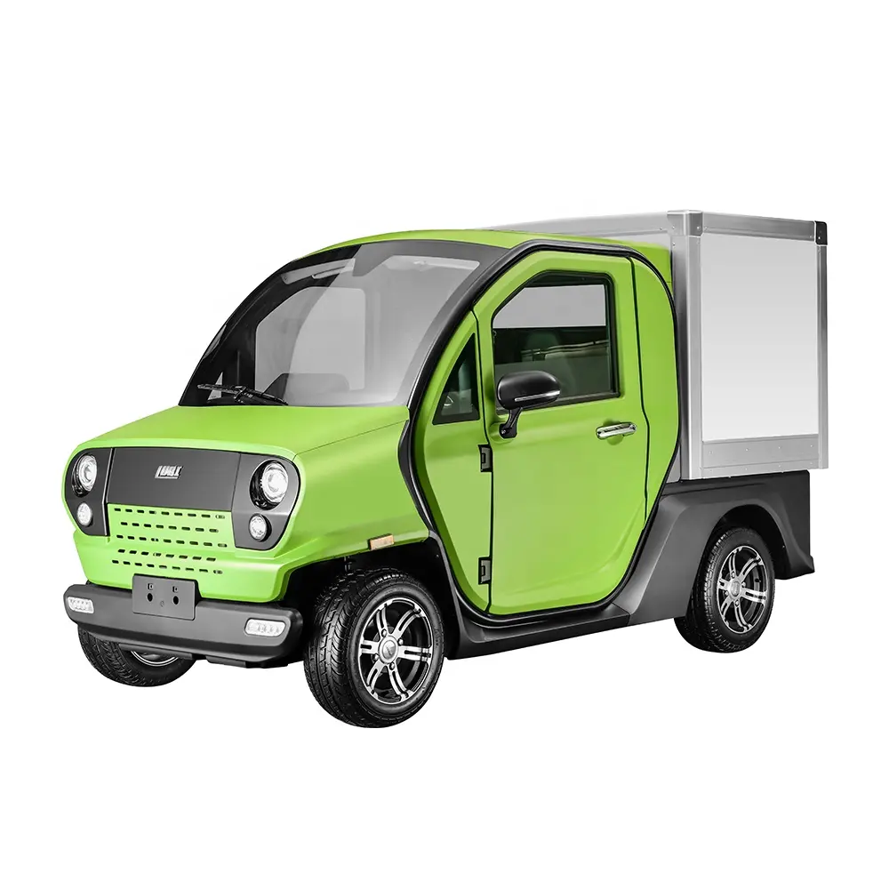 Fabrika fiyat EEC COC L7e onaylı 6000w elektrik kamyonet elektrikli mini kamyon elektrikli kargo van