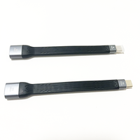 Câble adaptateur USB C mâle vers USB femelle, câble de chargeur court de type C pour MacBook/ordinateur portable/station d'accueil