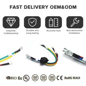 Paquete de Arnés de Cableado de Batería de Alta Tensión y Pirofusible de Seguridad para Aplicaciones de Motocicletas Eléctricas y Vehículos Citycoco - Product Image 4