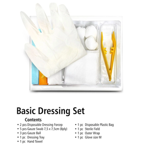 Set rias dasar steril bedah medis sekali pakai, Kit rias luka - Product Image 1