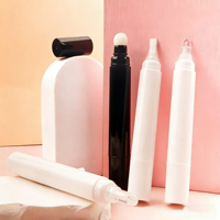 Tube applicateur de brillant à lèvres vide en plastique de 10 ml avec mécanisme rotatif, en stock