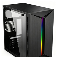 Boîtier PC Mini Tour ATX MicroATX ITX 305mm GPU 150mm Refroidisseur CPU RGB Châssis d'ordinateur de jeu en stock