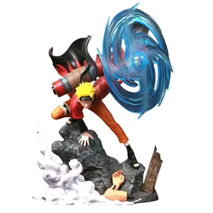 Narutoed Figure fatte a mano idromassaggio Narutos fata Narutos Super grande sfera a spirale decorazione modello regalo all'ingrosso