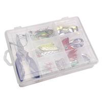 Kit de leurres WEIHE 42 pièces/boîte, spinner, paillettes, cuillère métallique dure, crankbaits, accessoires de pêche imprimés pour lac et ruisseau