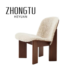 Mobilier de salon moderne rétro <span class=keywords><strong>club</strong></span> Fauteuil de loisir inclinable pour café boutique Fauteuil de loisir en bois de noyer Fauteuil d'appoint pour hôtel et bistrot - Product Image 1