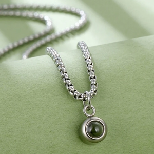 Collana con Proiezione in Acciaio Inossidabile Resistente allo Scolorimento, Catena per Maglione Unisex per Stratificazione - Product Image 4