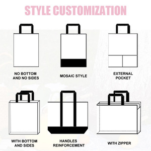 Sac <span class=keywords><strong>isotherme</strong></span> pliable personnalisé en tissu non tissé écologique, imprimé, pour le déjeuner, de qualité alimentaire, thermique et imperméable - Product Image 5