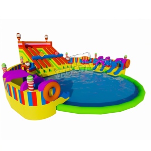 <span class=keywords><strong>Parc</strong></span> <span class=keywords><strong>aquatique</strong></span> gonflable personnalisé pour enfants et adultes - Product Image 5