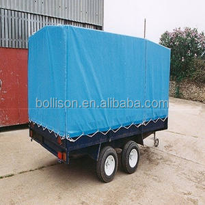 Cubierta de jaula de remolque Hina actory, cubierta de jaula de remolque con lona resistente y cremallera - Product Image 5