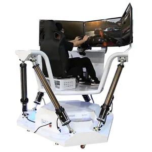 YHY Popular 3 Screens 6 Dof Driving Racing Car Simulator Game Machine F1 Simulator