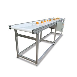 Gıda sınıfı suşi taşınabilir Pu kaliteli paslanmaz çelik ambalaj masa konveyör bant yükleme ve boşaltma konveyör bant - Product Image 1