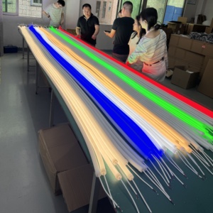 Tuyaux néon décoratifs en silicone flexible pour éclairage extérieur de routes, ponts et bâtiments – Vente en gros directe usine Chine - Product Image 4