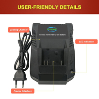 Charge rapide pour perceuse sans fil, remplacement de chargeur de batterie 14,4v 18v pour AL1820CV BAT614 BAT609 BAT618