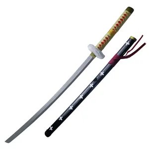 红色医生角色扮演恶魔杀手武士刀玩具木剑万圣节道具104厘米