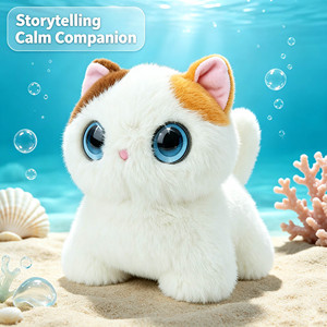 ของเล่นตุ๊กตาอิเล็กทรอนิกส์แบบอินเทอร์แอคทีฟพร้อมฟังก์ชั่นเล่านิทานและสอนรู้จักสำหรับเด็ก ของขวัญวันเกิด บริการ OEM - Product Image 3