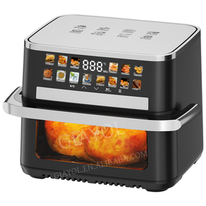 NUEVA Freidora de Aire 2026 con Pantalla Táctil Grande, Horno Freidora de Aire de 10L con Cesta Doble Desmontable, Freidora de Aire Digital Inteligente de Doble Zona - Product Image 4
