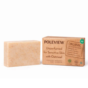 Savon en barre à l'avoine pour le corps et les mains, végan, sans cruauté, sans SLS ni parabènes, naturel et biologique, en gros - Product Image 1