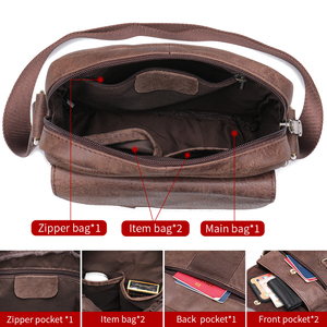 one side bolsas for men